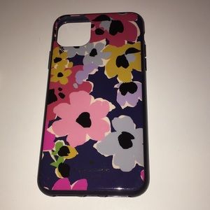 Pre-Owned Kate Spade Floral iPhone 11 Pro Max Case Wild Flower Bouquet Print